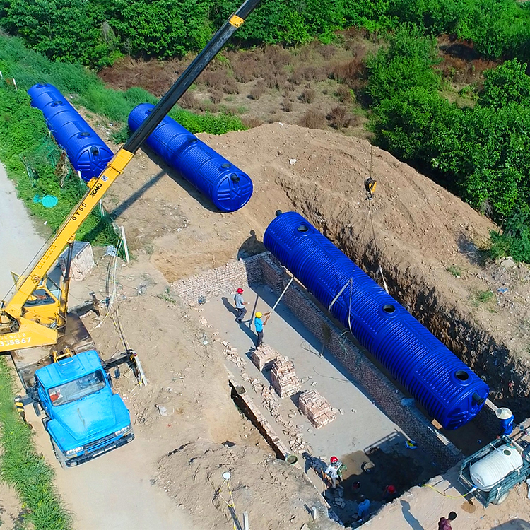 山東省某環(huán)保公司定制農(nóng)村化糞池